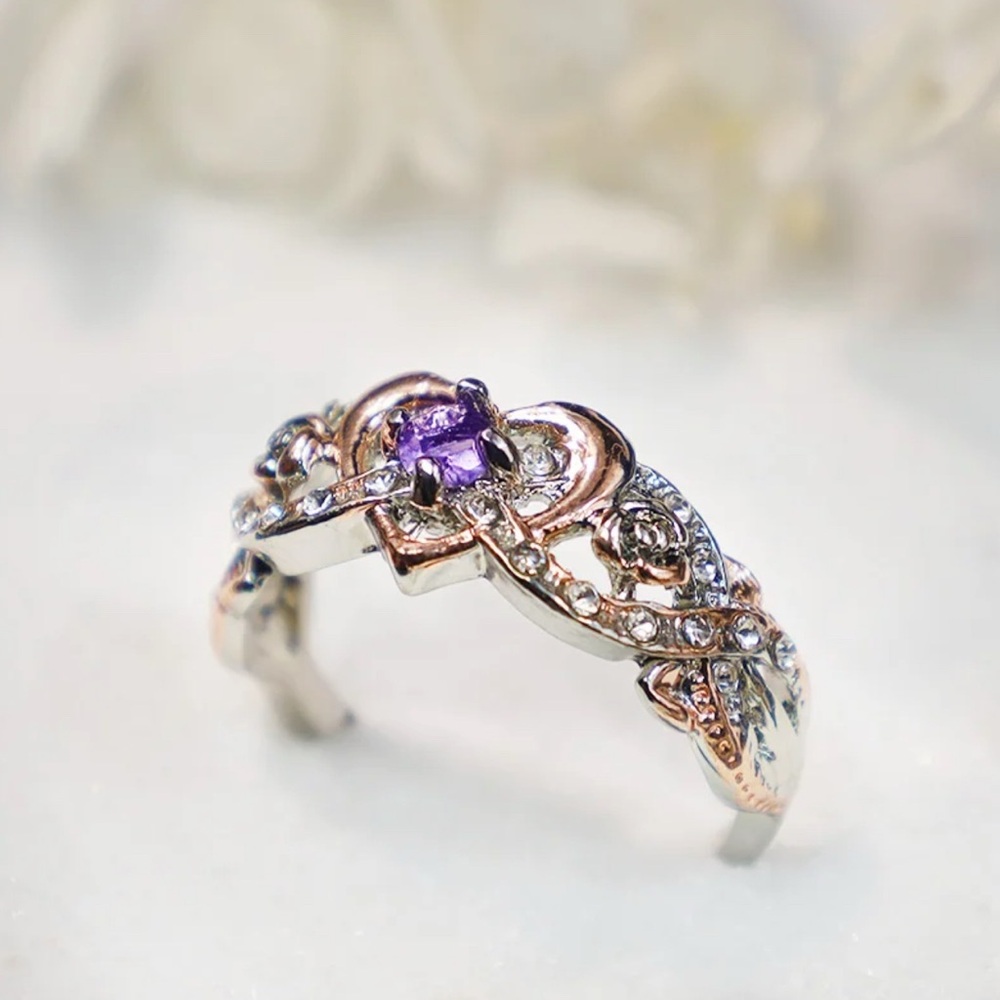 Amethyst Birthstone Ring